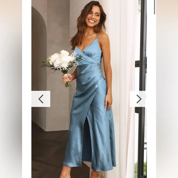knee length dresses for ladies Elsa Midi Dress – Moda Chic Fashion
